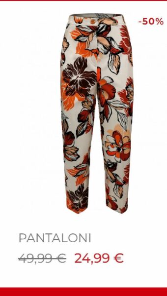 Pantaloni donna