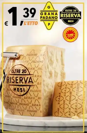 A&O Grana Padano Riserva Oltre 20 Mesi offerta