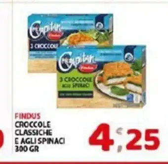 Mio Market Findus Croccole Classiche E Agli Spinaci 300 Gr offerta