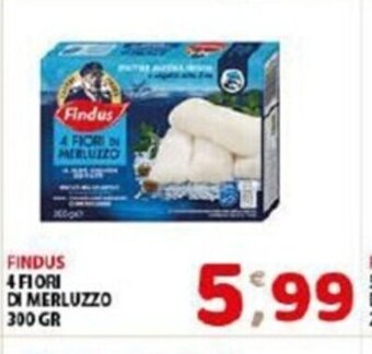 Mio Market Findus 4 Fiori Di Merluzzo 300 Gr offerta