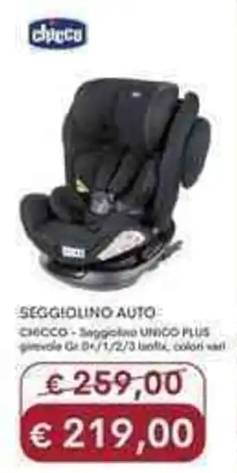 Seggiolino Auto