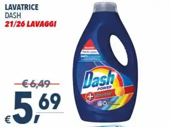 A&O Dash Lavatrice 21/26 lavaggi offerta