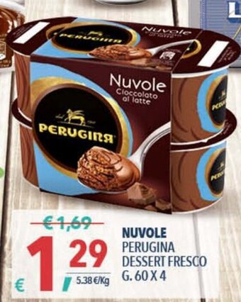 A&O Nuvole Perugina Dessert Fresco G. 60 X 4 offerta