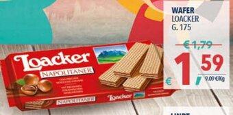 A&O Wafer Loacker g. 175 offerta