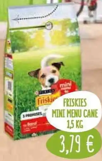 Famila Purina Friskies Mini Menu Cane 1,5 kg offerta