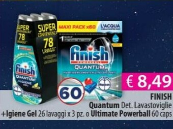Acqua & Sapone Finish Detersivo Lavastoviglie offerta