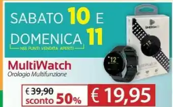 Acqua & Sapone Acqua E Sapone Ultiwatch Orologio Multifunzione offerta