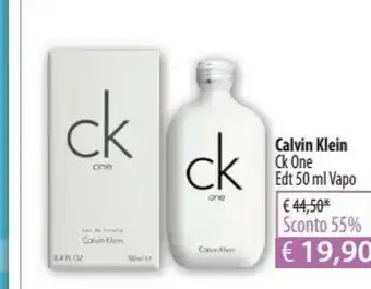 Acqua & Sapone Calvin Klein CK One offerta