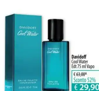Acqua & Sapone Davidoff Cool Water Man 75ml Uomo offerta