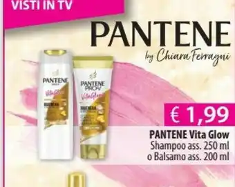 Acqua & Sapone Pantene Vita Glow Shampoo offerta