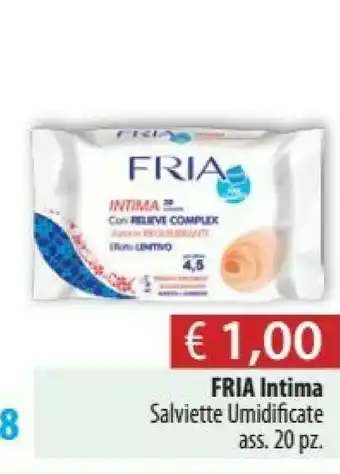 Acqua & Sapone Fria Intima Salviette Umidificate offerta