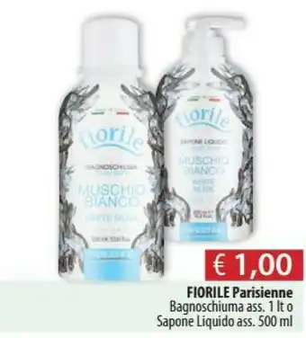 Acqua & Sapone Fiorile Parisienne Bagnoschiuma offerta