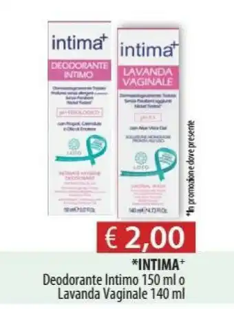 Acqua & Sapone Intima + Deodorante Intimo offerta