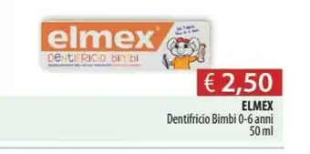 Acqua & Sapone Elmex Dentifricio Bimbi 0-6 Anni offerta
