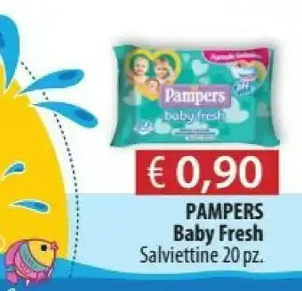 Acqua & Sapone Pampers Baby Fresh Salviettine offerta