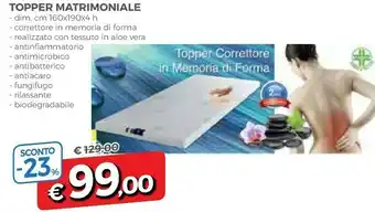A&O Vera Materasso matrimoniale offerta