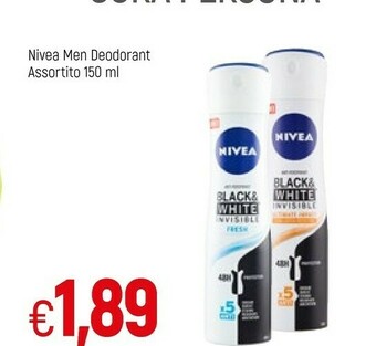 Famila Nivea Men Deodorant offerta