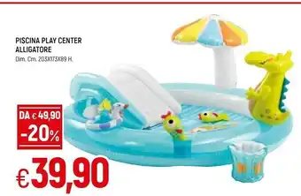Famila Piscina Play Center Alligatore offerta