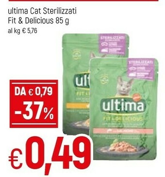 Famila Ultima Cat Sterilizzati Fit & Delicious offerta