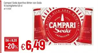 Famila Campari Soda 980 G(ml) offerta