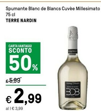 Iper La Grande Blanc Spumante offerta