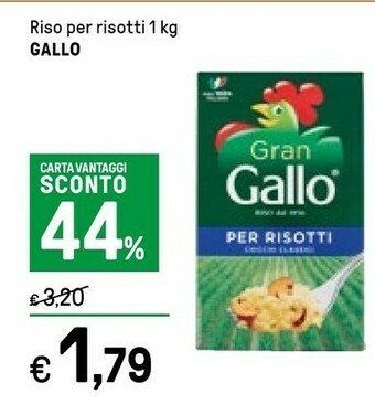 Iper La Grande Gallo Riso offerta
