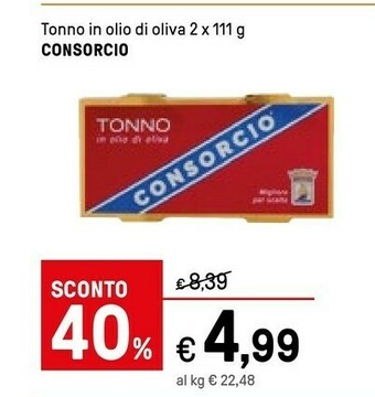 Iper La Grande Consorcio Tonno offerta