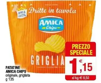 Iperal Amica Chips Patatine Originale offerta