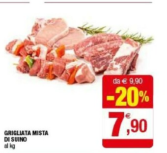 Iperal Grigliata Mista Di Suino offerta