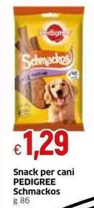 Famila Pedigree Schmackos Snack per cani g 86 offerta