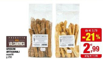 Iperal Grissini Artigianali offerta