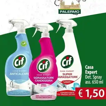 Acqua & Sapone Cif Casa Expert Detersivo Spray Anticalcare offerta