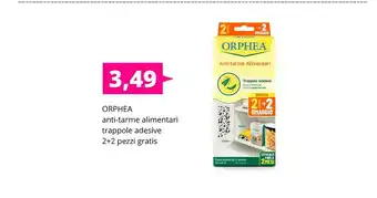 Acqua & Sapone Orphea Anti-tarme Alimentari Trappole Adesive offerta