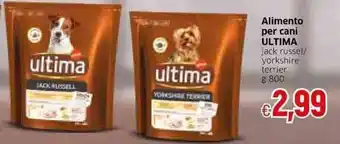 Famila Ultima Alimento per cani jack russel/yorkshire terrier g 800 offerta