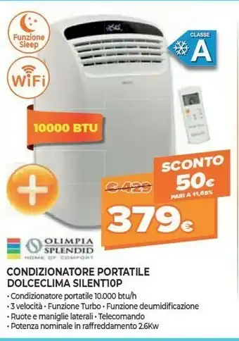 Expert Olimpia Splendid Dolceclima Silent 10 P 63 DB Bianco offerta