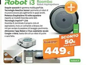 IRobot Roomba I3 Robot Aspirapolvere