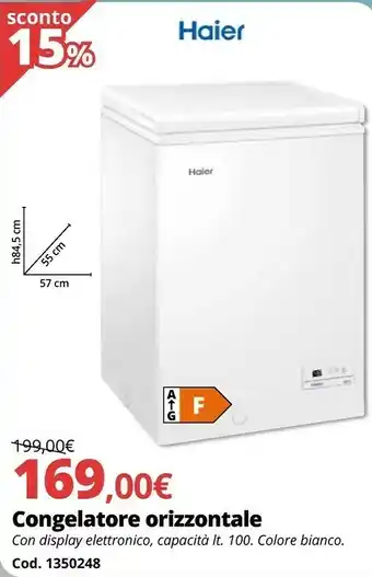 Brico Io Congelatore Orizzontale offerta