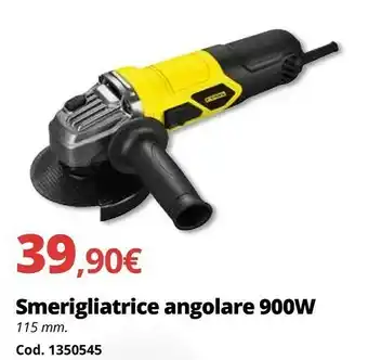 Brico Io Smerigliatrice Angolare 900 W offerta