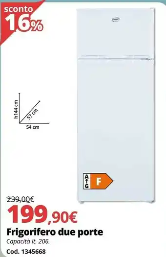 Brico Io Frigorifero 2 Porte offerta
