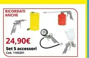 Brico Io Set 5 Accessori offerta
