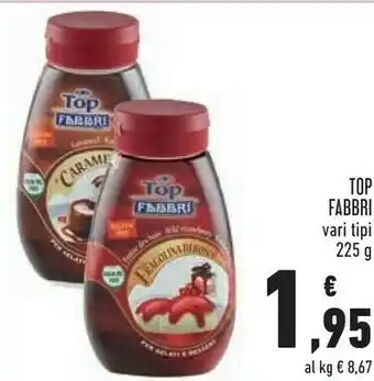 Conad Superstore Fabbri Top Alla Fragolina Di Bosco 225 G(ml) offerta