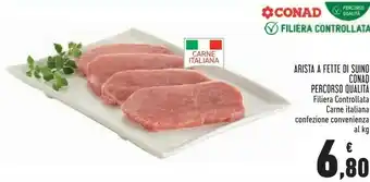 Conad Superstore Conad Arista A Fette Di Suino offerta