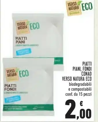 Conad Superstore Conad Piatti Piani offerta