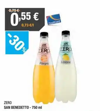 San Benedetto Zero - 750 ml