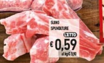 Iper La Spesa Suino Spuntature offerta