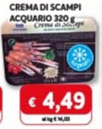 Crema di Scampi Acquario 320 g
