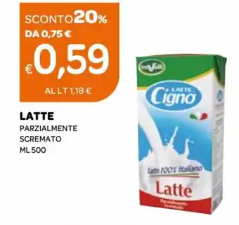 Ekom Latte Parzialmente Scremato ml 500 offerta