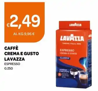 Ekom Lavazza Caffè Crema e Gusto Espresso G 250 offerta