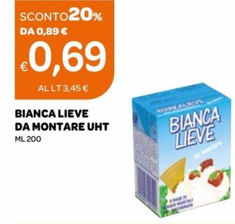 Bianca Lieve Da Montare UHT ml 200