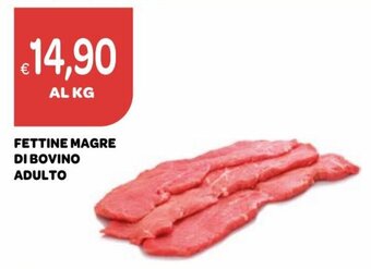 Ekom Fettine Magre di Bovino Adulto offerta